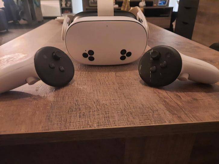 Meta Quest 3s VR bril, Spelcomputers en Games, Virtual Reality, Gebruikt, Pc, VR-bril, Ophalen of Verzenden