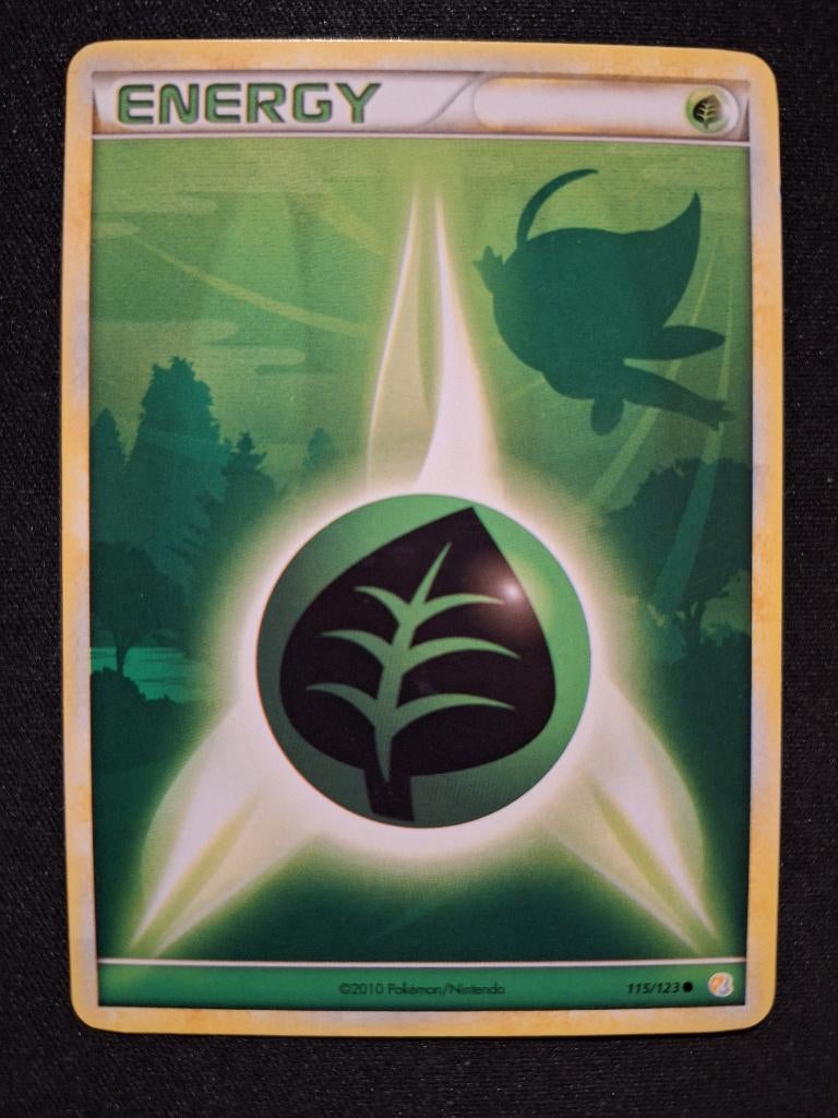 Grass Energy #115 (HeartGold & SoulSilver), Verzenden, Zo goed als nieuw, Losse kaart