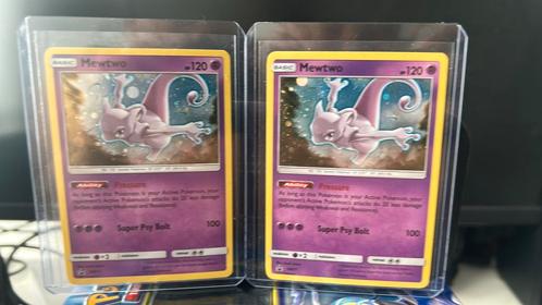 Pokemon Mewtwo sm77 promo, Hobby en Vrije tijd, Verzamelkaartspellen | Pokémon, Zo goed als nieuw, Losse kaart, Ophalen of Verzenden