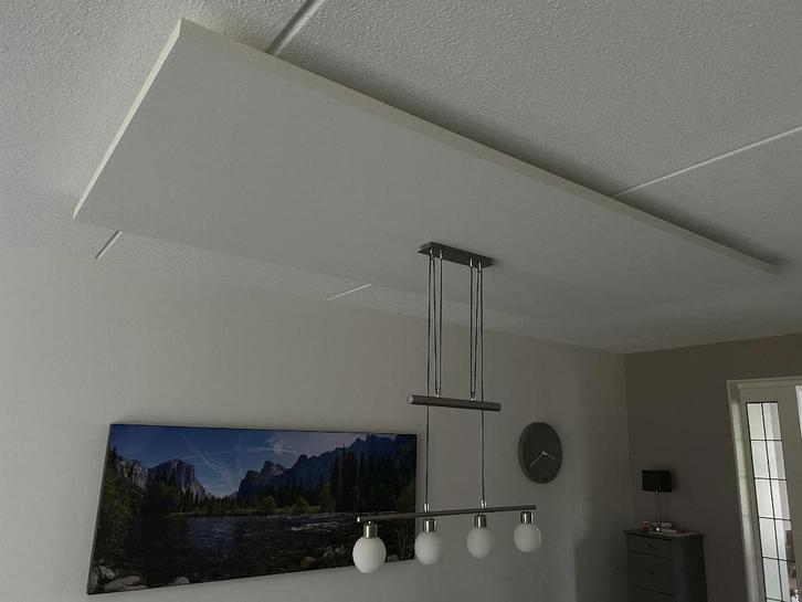 Hoogwaardig akoestisch plafondpaneel & eiland, Doe-het-zelf en Verbouw, Platen en Panelen, Zo goed als nieuw, Overige materialen