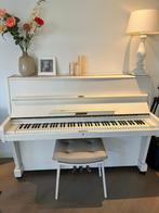 Horugel Piano goed onderhouden piano en gestemd, Muziek en Instrumenten, Piano's, Ophalen, Gebruikt, Wit, Piano