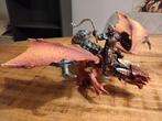 Schleich Eldrador draak met ridder, Verzamelen, Speelgoed, Ophalen of Verzenden, Zo goed als nieuw