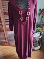 Jurk 48 50 Magna bordeauxrood, Ophalen of Verzenden, Zo goed als nieuw, Maat 46/48 (XL) of groter, Rood