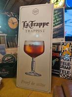 La trappe emaille, Ophalen, Gebruikt, Reclamebord, Plaat of Schild, La Trappe