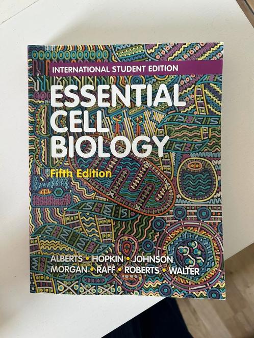 Boek essential cell biology fifth edition, Boeken, Studieboeken en Cursussen, Zo goed als nieuw, WO, Beta, Ophalen of Verzenden