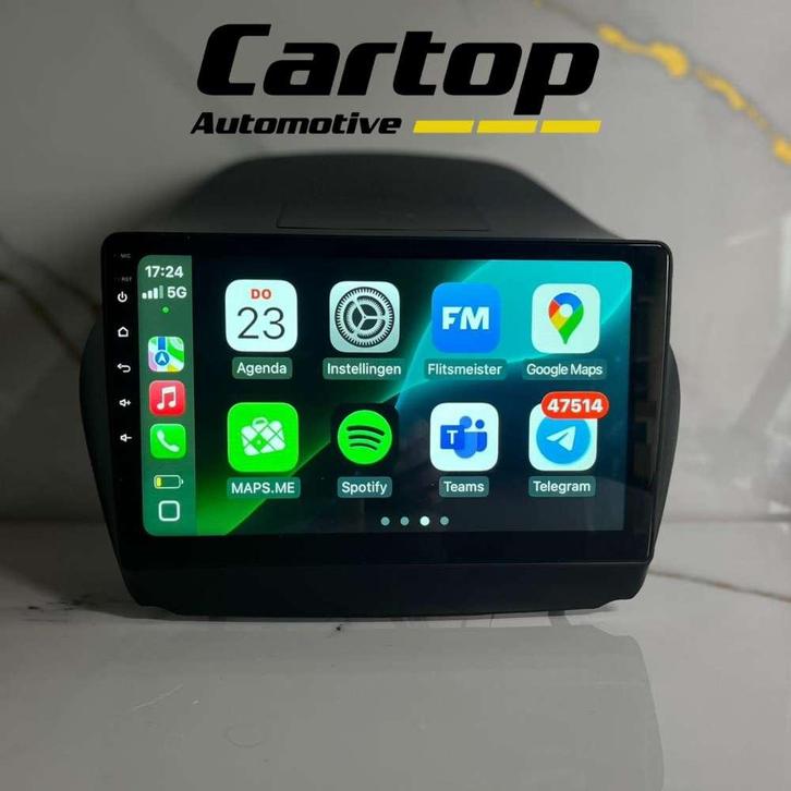 Hyundai ix35 Android Navigatie 9 Inch CarPlay 2009-2015, Auto diversen, Autoradio's, Zo goed als nieuw, Ophalen of Verzenden