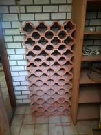 Terracotta wijnrek, Huis en Inrichting, Woonaccessoires | Wijnrekken, Ophalen, Overige materialen, Gebruikt, 25 flessen of meer