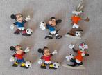 Mickey mouse bully warner bros poppetjes voetbal disney, Verzamelen, Ophalen of Verzenden, Mickey Mouse, Gebruikt, Beeldje of Figuurtje