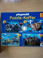 play mobiel puzzels 60 en 100 stukjes, Minder dan 500 stukjes, Ophalen of Verzenden, Zo goed als nieuw