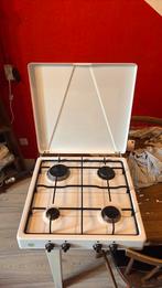 Gasfornuis, Witgoed en Apparatuur, Fornuizen, Ophalen, 4 kookzones, Zo goed als nieuw, Gas