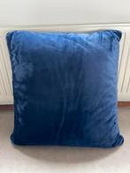Blauw kussen 65x65 cm, Huis en Inrichting, Ophalen, Zo goed als nieuw, Blauw, Vierkant