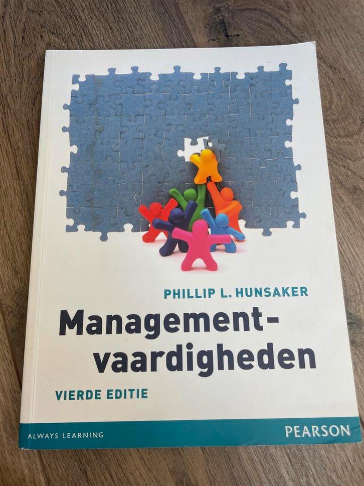 Managementvaardigheden - Phillip L. Hunsaker, Boeken, Economie, Management en Marketing, Gelezen, Management, Ophalen of Verzenden