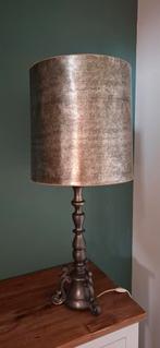 Tinnen lamp, Huis en Inrichting, Lampen | Tafellampen, Ophalen, Gebruikt, Overige materialen, 75 cm of meer