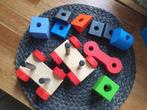 Houten trein, Kinderen en Baby's, Speelgoed | Houten speelgoed, Ophalen of Verzenden, Zo goed als nieuw, Duw- of Trekspeelgoed