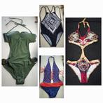 Nieuw: 4x monokini 38/40 M/L - bikini badpak badkleding set, Ophalen of Verzenden, Nieuw, Overige kleuren, Overige typen