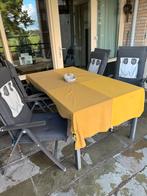 Tuinset: 4 standenstoelen met tafel, Tuin en Terras, Ophalen, Gebruikt, Kunststof