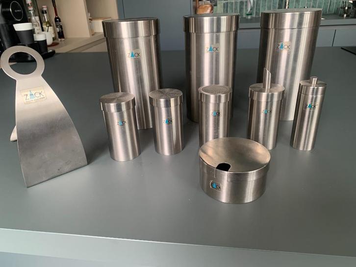 Zack RVS Collectie Speciale prijs, Huis en Inrichting, Woonaccessoires | Krantenbakken en Lectuurbakken, Gebruikt, Ophalen of Verzenden