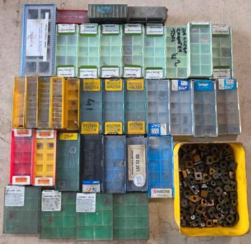 Partij Wisselplaten / Carbide Inserts beschikbaar voor biedingen