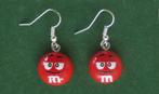 Oorbellen M&M’s Candy Chocolade Kunststof M&M, Ophalen of Verzenden, Nieuw, Overige materialen, Hangers