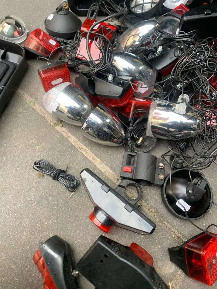 Fietsverlichting - Diverse Sets en Lampen, Fietsen en Brommers, Fietsaccessoires | Fietsverlichting, Verlichtingsset, Gebruikt
