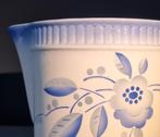 Mooie lampetkan met blauwe bloemen, Antiek en Kunst, Curiosa en Brocante, Ophalen of Verzenden