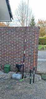 2 Witvis Hengels + Vaste Stok & Benodigdheden, Ophalen of Verzenden, Gebruikt, Complete hengel