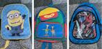 Kleine rugzakje van Dip&Dap, Spiderman, Minions, Gebruikt, Rugtas, Ophalen of Verzenden, Minder dan 30 cm