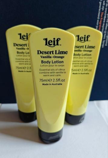 Leif - Desert Lime Body                        Lotion 🍦🍊🍦 beschikbaar voor biedingen