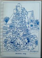 Franka Kerst / Nieuwjaarskaart 2009  (Henk Kuipers), 1980 tot heden, Nieuw, Ophalen of Verzenden, Prent