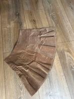 Bruine corduroy rok - Maat S, Ophalen of Verzenden, Gedragen, Maat 36 (S), Bruin
