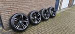 BMW M2 F87 velgen 19 inch styling M437 + zomerbanden, Auto-onderdelen, Banden en Velgen, Velg(en), Gebruikt, Personenwagen, 19 inch