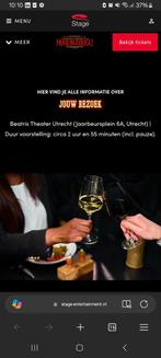 2 Tickets Moulin Rouge 10 januari om 20.00uur, Tickets en Kaartjes, Theater | Musical, Twee personen