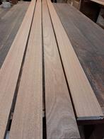 ️ Hardhouten latten mahonie 43mm x 10mm, Doe-het-zelf en Verbouw, Hout en Planken, Ophalen, Minder dan 25 mm, Zo goed als nieuw