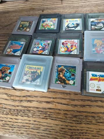 Gameboy spellen 1 oa balloon kid 15- mouse attacks 5- beschikbaar voor biedingen