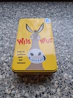 Spel: Wijsneus, in een blik. Megableu,  speelgoed,  spel, Hobby en Vrije tijd, Gezelschapsspellen | Kaartspellen, Ophalen of Verzenden