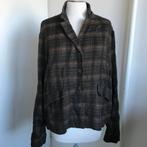 Transit par such jasje wolmix bruin geruit Maat 5, Kleding | Dames, Verzenden, Zo goed als nieuw, Maat 38/40 (M), Bruin