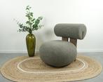 Norr11 Hippo Loungestoel ,design fauteuil, loungestoel groen, Huis en Inrichting, Fauteuils, Hout, Gebruikt, -, Minder dan 75 cm