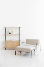 Fauteuil en hocker Studio Henk, Huis en Inrichting, Ophalen, Zo goed als nieuw