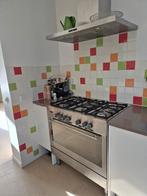 gasfornuis M-system 90cm, Witgoed en Apparatuur, Fornuizen, Ophalen, Gebruikt, 60 cm of meer, Gas