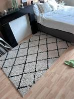 Vloerkleed, Ophalen, 100 tot 150 cm, Zwart, 200 cm of meer