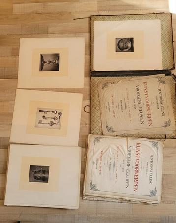 47 grote lichtdrukken Tentoonstelling Amsterdam 1877 beschikbaar voor biedingen