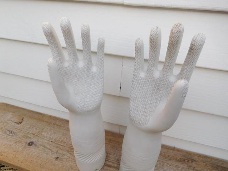 Franse Brocante Handschoenmallen, Antiek en Kunst, Curiosa en Brocante, Ophalen of Verzenden