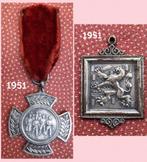 KTT Kring Twente Tochten medaille 1951 KTT 1951 Wandelsport, Postzegels en Munten, Ophalen of Verzenden, Overige materialen, Nederland