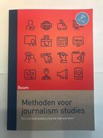 Methoden voor Journalism Studies, door W. Koetsenruijter ea, Ophalen of Verzenden, Zo goed als nieuw, WO