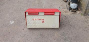 Te koop ouderwetse tweeling brievenbus incl slot geen sleute beschikbaar voor biedingen