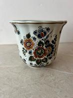 Delft polychroom holland handwerk bloempot, Antiek en Kunst, Ophalen of Verzenden