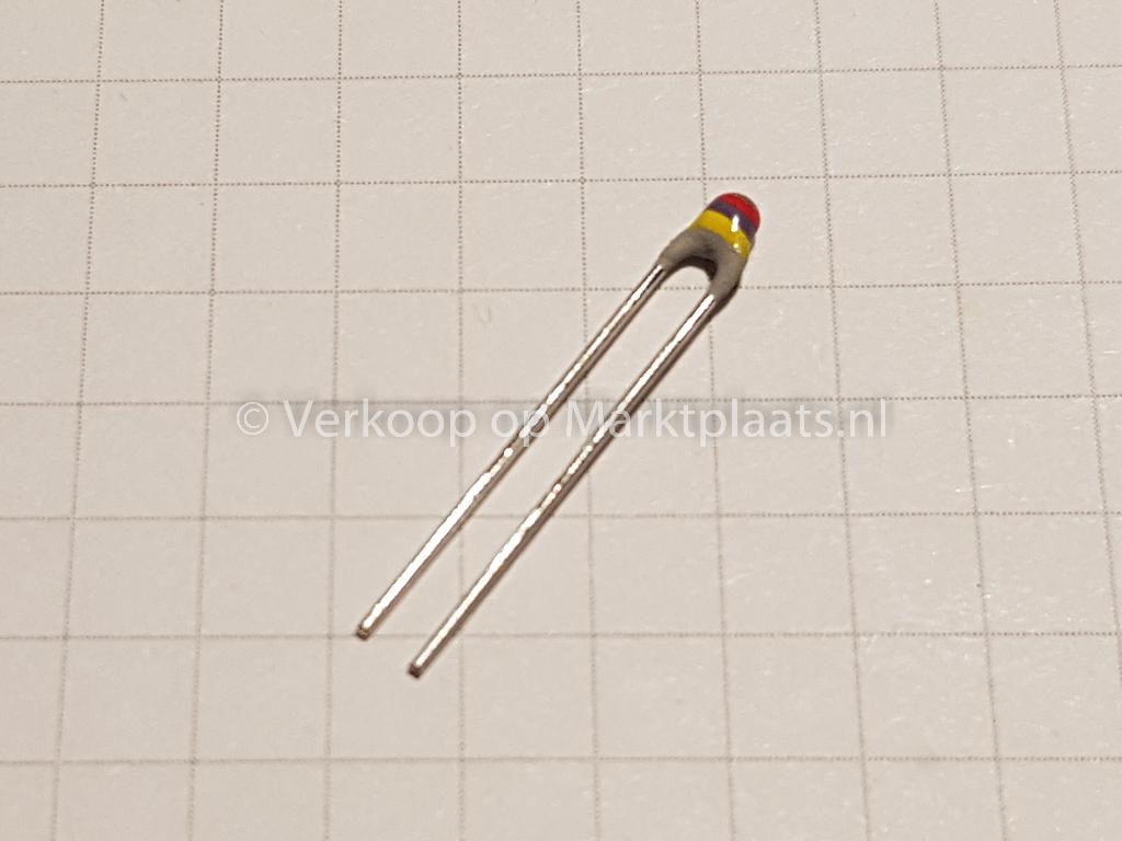 Vishay NTCLE100E3472JB0 NTC 4,7K THT, Ophalen of Verzenden, Nieuw