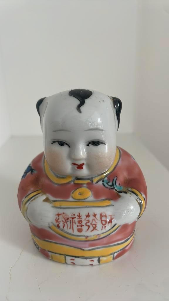 China Chinees Porselein Beeld, Verzamelen, Beelden en Beeldjes, Zo goed als nieuw, Ophalen of Verzenden