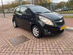 Chevrolet Spark 1.0 Bifuel 2012 Zwart, Auto's, 37 €/maand, 4 cilinders, Zwart, Origineel Nederlands