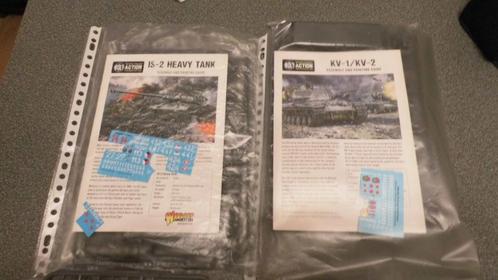 15E p Tank   /28mm  4 Tanks  Bold Action/2xRus/2XUsa/+boek, Hobby en Vrije tijd, Wargaming, Nieuw, Historisch, Toebehoren, Ophalen of Verzenden